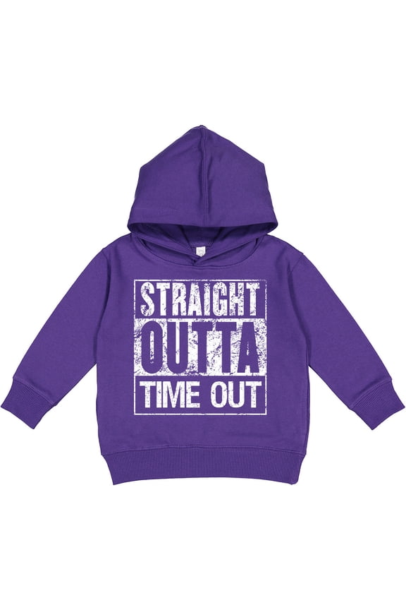 Straight Outta Time out Toddler Hoodie