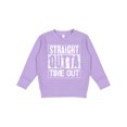 thumbnail image 1 of Inktastic Straight Outta Time out Toddler Sweatshirt, 1 of 4