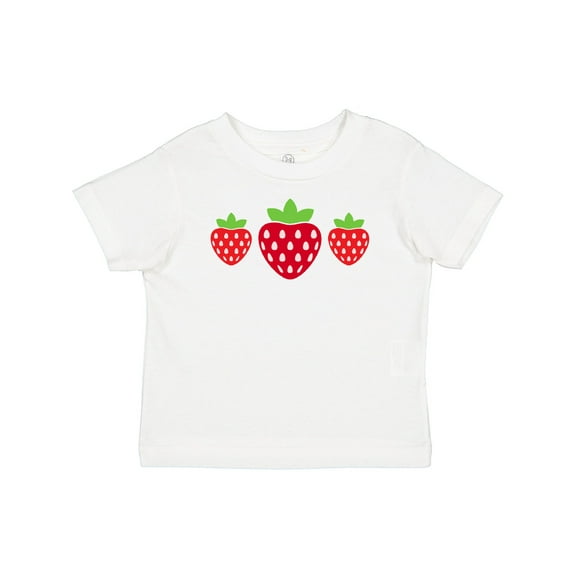 Inktastic Strawberries Summer Strawberry Fruit Girls Toddler T-Shirt