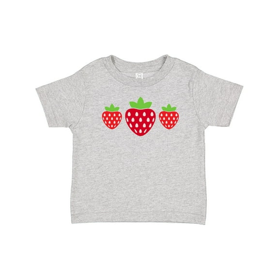 Inktastic Strawberries Summer Strawberry Fruit Girls Toddler T-Shirt