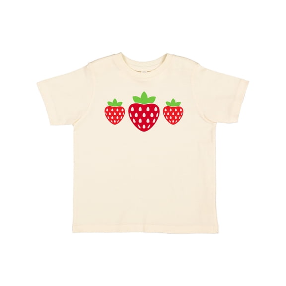 Inktastic Strawberries Summer Strawberry Fruit Girls Toddler T-Shirt