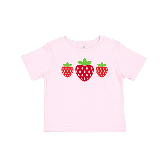 Inktastic Strawberries Summer Strawberry Fruit Girls Toddler T-Shirt