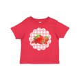 thumbnail image 1 of Inktastic Strawberries on Checkered Background Boys or Girls Baby T-Shirt, 1 of 5