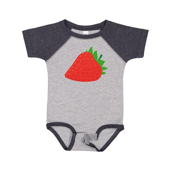 Inktastic Strawberry Fruit Boys or Girls Baby Bodysuit