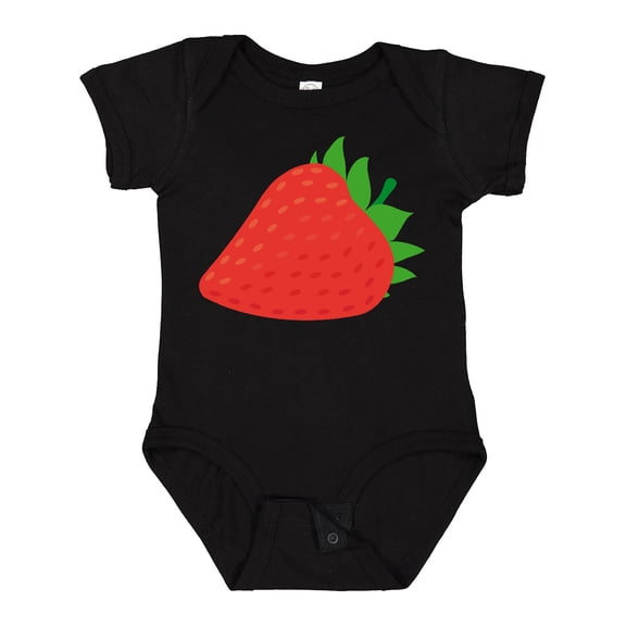 Inktastic Strawberry Fruit Boys or Girls Baby Bodysuit