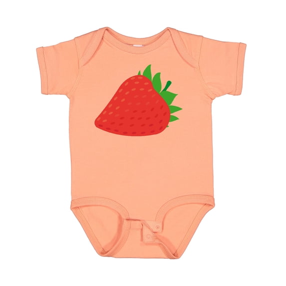 Inktastic Strawberry Fruit Boys or Girls Baby Bodysuit