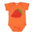 thumbnail image 1 of Inktastic Strawberry Fruit Boys or Girls Baby Bodysuit, 1 of 5