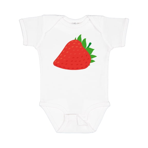 Inktastic Strawberry Fruit Boys or Girls Baby Bodysuit
