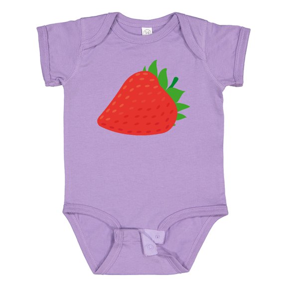 Inktastic Strawberry Fruit Boys or Girls Baby Bodysuit