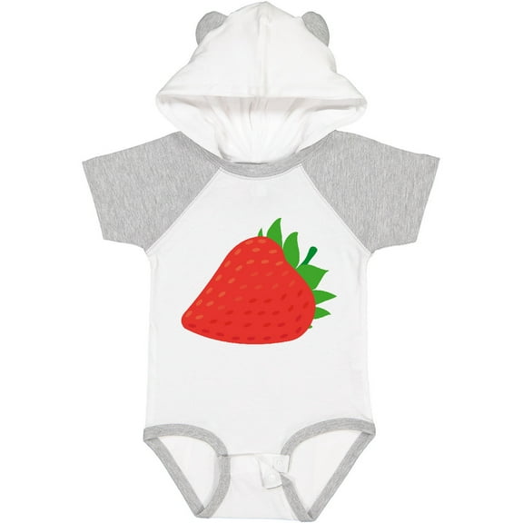 Inktastic Strawberry Fruit Boys or Girls Baby Bodysuit