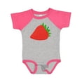 thumbnail image 1 of Inktastic Strawberry Fruit Boys or Girls Baby Bodysuit, 1 of 5