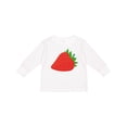 thumbnail image 1 of Inktastic Strawberry Fruit Boys or Girls Long Sleeve Toddler T-Shirt, 1 of 5