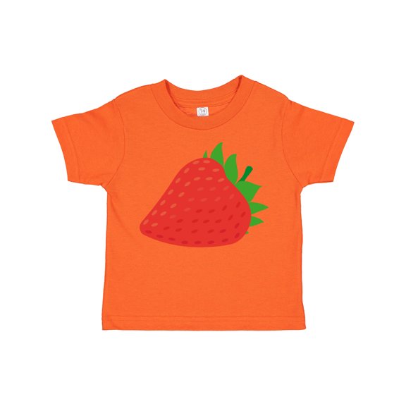 Inktastic Strawberry Fruit Boys or Girls Toddler T-Shirt
