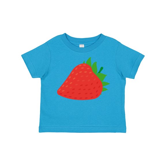 Inktastic Strawberry Fruit Boys or Girls Toddler T-Shirt
