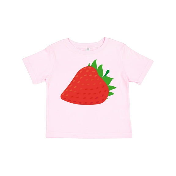 Inktastic Strawberry Fruit Boys or Girls Toddler T-Shirt