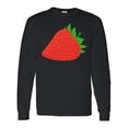 thumbnail image 1 of Inktastic Strawberry Fruit Long Sleeve T-Shirt, 1 of 5