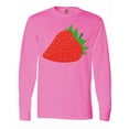 thumbnail image 1 of Inktastic Strawberry Fruit Long Sleeve T-Shirt, 1 of 5