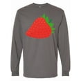 thumbnail image 1 of Inktastic Strawberry Fruit Long Sleeve T-Shirt, 1 of 5