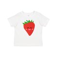 thumbnail image 1 of Inktastic Strawberry Kawaii Boys or Girls Baby T-Shirt, 1 of 5
