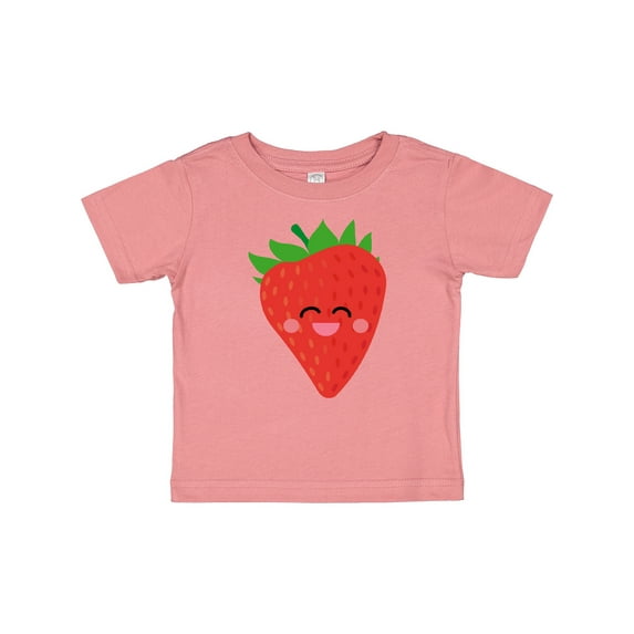 Inktastic Strawberry Kawaii Boys or Girls Baby T-Shirt