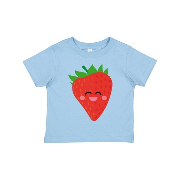Inktastic Strawberry Kawaii Boys or Girls Toddler T-Shirt