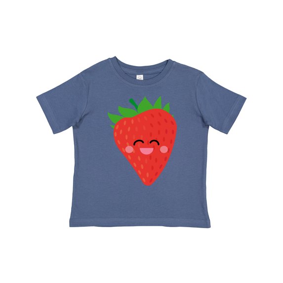 Inktastic Strawberry Kawaii Boys or Girls Toddler T-Shirt