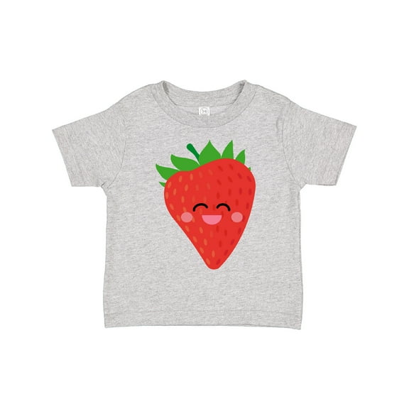 Inktastic Strawberry Kawaii Boys or Girls Toddler T-Shirt