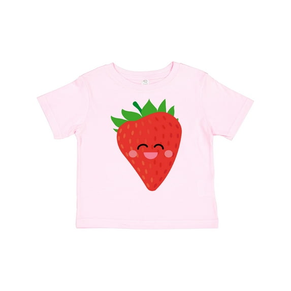 Inktastic Strawberry Kawaii Boys or Girls Toddler T-Shirt