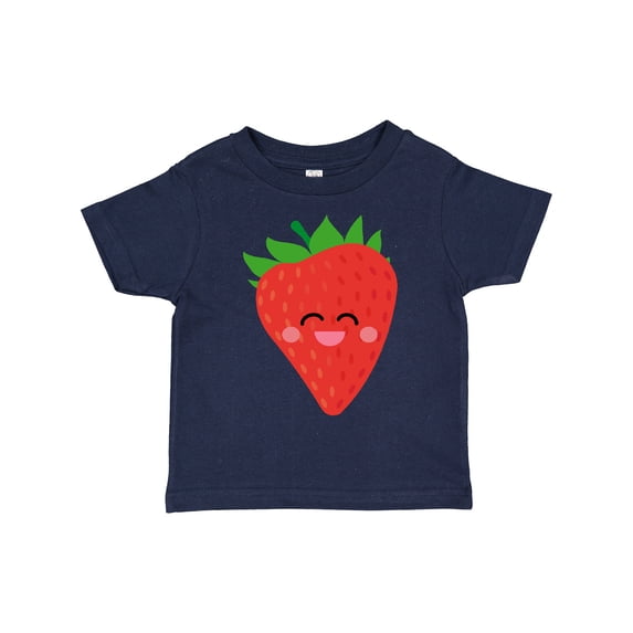 Inktastic Strawberry Kawaii Boys or Girls Toddler T-Shirt