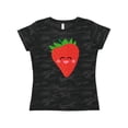 thumbnail image 1 of Inktastic Strawberry Kawaii Women's T-Shirt, 1 of 5