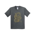thumbnail image 1 of Inktastic Striking Snake Youth T-Shirt, 1 of 5