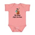 thumbnail image 1 of Inktastic String Bass My Daddy Plays the Bass Boys or Girls Baby Bodysuit, 1 of 5