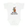 thumbnail image 1 of Inktastic String Bass My Daddy Plays the Bass Boys or Girls Baby Bodysuit, 1 of 5