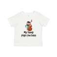 thumbnail image 1 of Inktastic String Bass My Daddy Plays the Bass Boys or Girls Toddler T-Shirt, 1 of 5