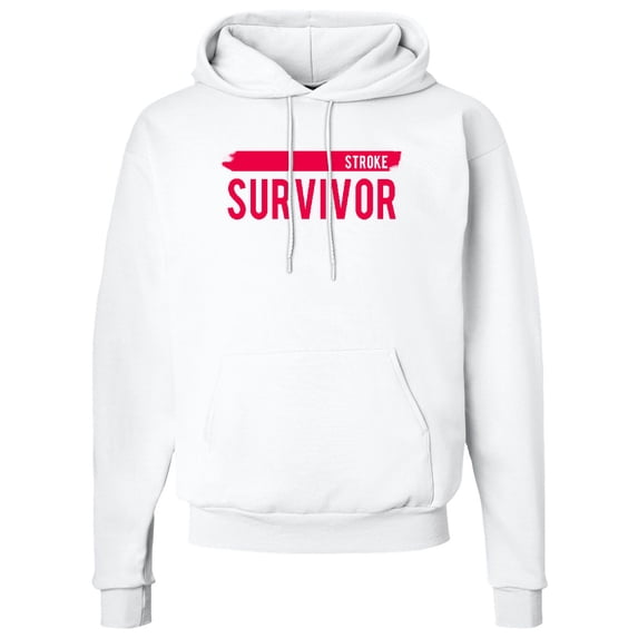 Inktastic Stroke Survivor Adult Hoodie Sweatshirt