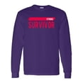 thumbnail image 1 of Inktastic Stroke Survivor Long Sleeve T-Shirt, 1 of 5