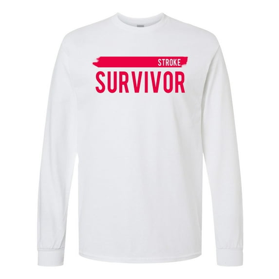 Inktastic Stroke Survivor Long Sleeve T-Shirt