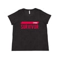 thumbnail image 1 of Inktastic Stroke Survivor Women's Plus Size T-Shirt, 1 of 5
