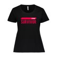 thumbnail image 1 of Inktastic Stroke Survivor Women's Plus Size T-Shirt, 1 of 5