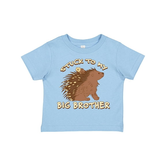 Inktastic Stuck to My Big Brother Boys or Girls Toddler T-Shirt