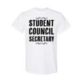 thumbnail image 1 of Inktastic Student Council Secretary T-Shirt, 1 of 5