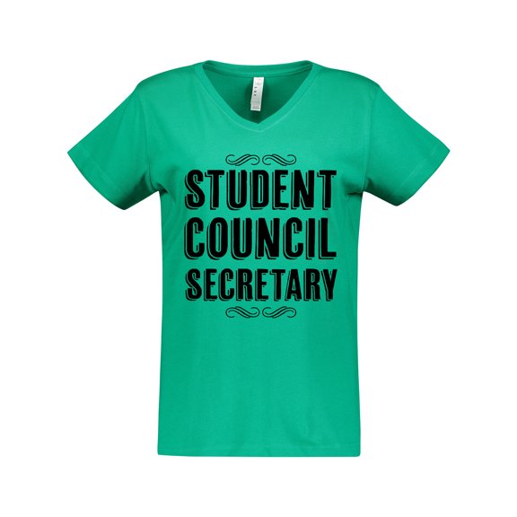 Inktastic Student Council Secretary Women's V-Neck T-Shirt