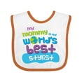 thumbnail image 1 of Inktastic Stylist Mom Baby Girls Baby Bib, 1 of 4