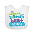thumbnail image 1 of Inktastic Stylist Mom Baby Girls Baby Bib, 1 of 4