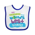 thumbnail image 1 of Inktastic Stylist Mom Baby Girls Baby Bib, 1 of 4