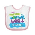 thumbnail image 1 of Inktastic Stylist Mom Baby Girls Baby Bib, 1 of 4