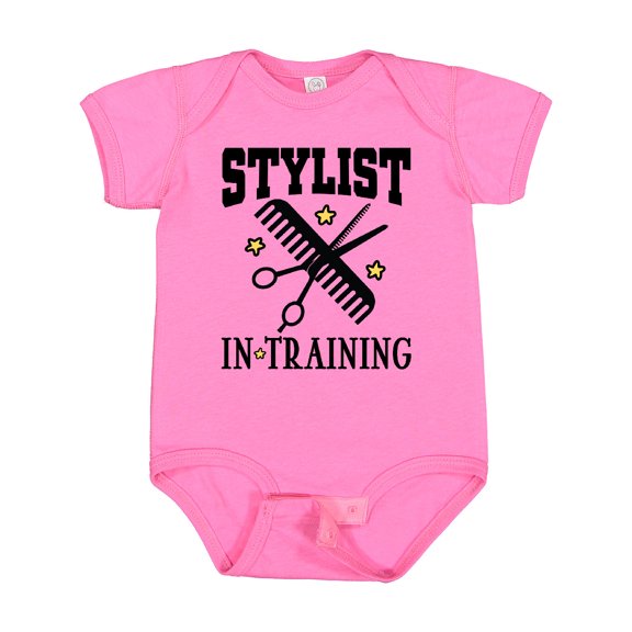 Inktastic Stylist in Training Girls Salon Girls Baby Bodysuit