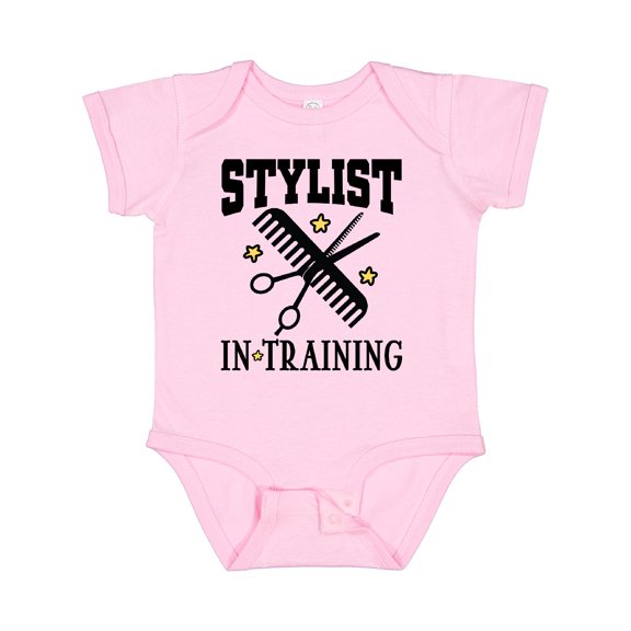 Inktastic Stylist in Training Girls Salon Girls Baby Bodysuit