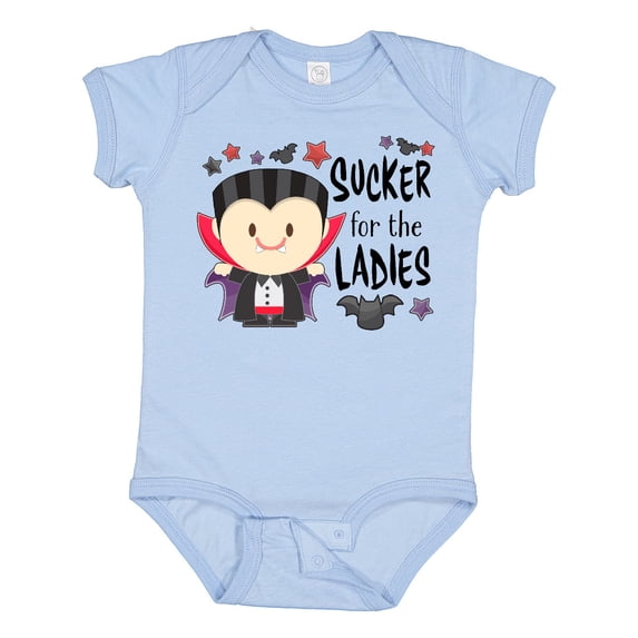 Inktastic Sucker for the Ladies Cute Vampire Boys or Girls Baby Bodysuit