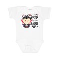 thumbnail image 1 of Inktastic Sucker for the Ladies Cute Vampire Boys or Girls Baby Bodysuit, 1 of 5
